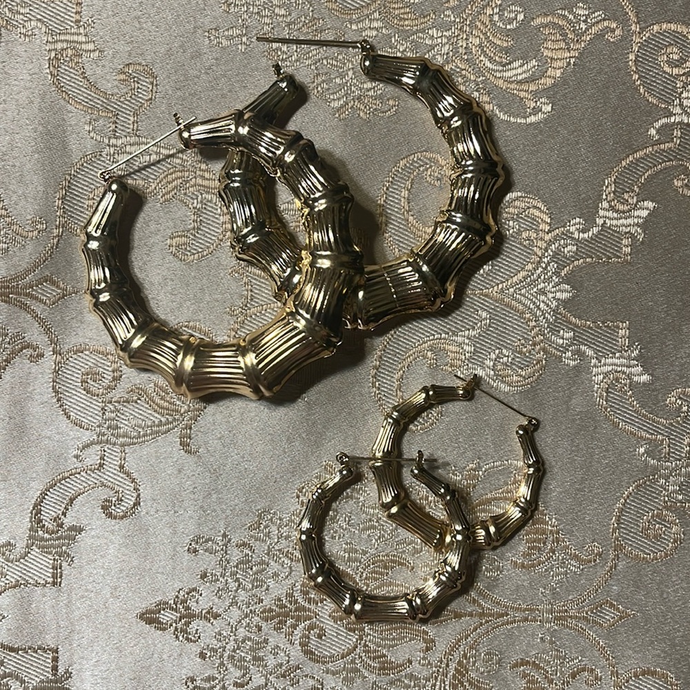 Door knocker Hoop Earings